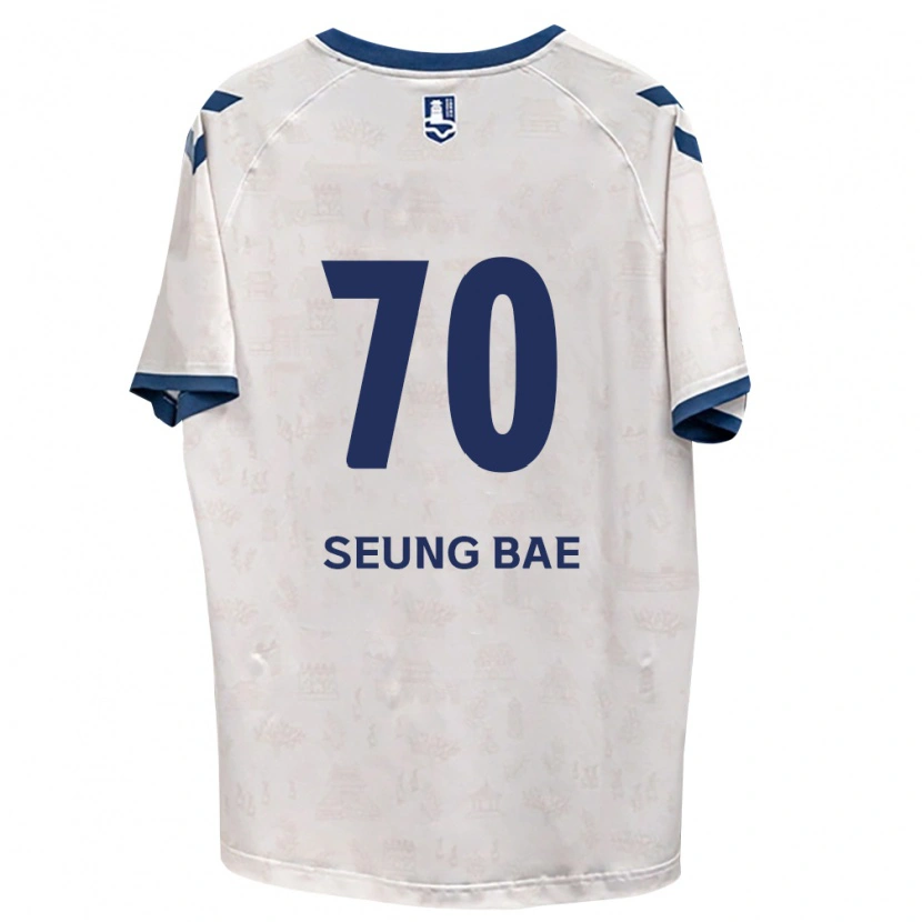 Danxen Homme Maillot Seung-Bae Jung #70 Bleu Royal Blanc Tenues Extérieur 2026/27 T-Shirt