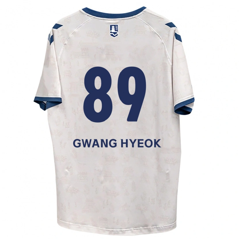 Danxen Homme Maillot Gwang-Hyeok Lee #89 Bleu Royal Blanc Tenues Extérieur 2026/27 T-Shirt