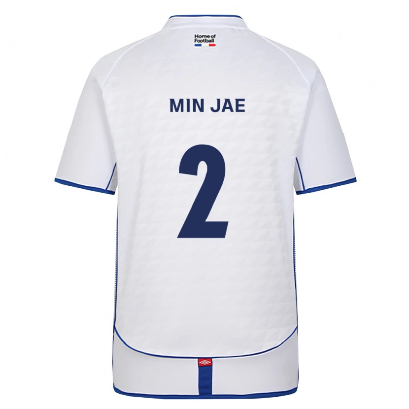 Danxen Homme Maillot Min-Jae Cho #2 Noir Blanc Rouge Tenues Extérieur 2026/27 T-Shirt