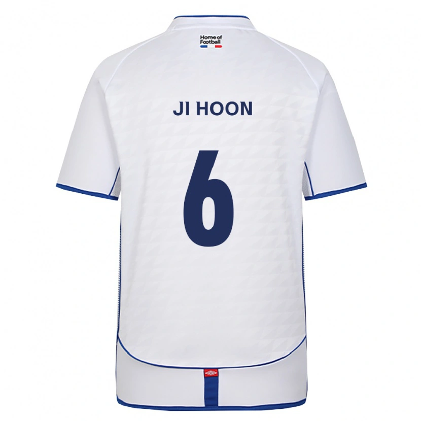 Danxen Homme Maillot Ji-Hoon Lim #6 Noir Blanc Rouge Tenues Extérieur 2026/27 T-Shirt