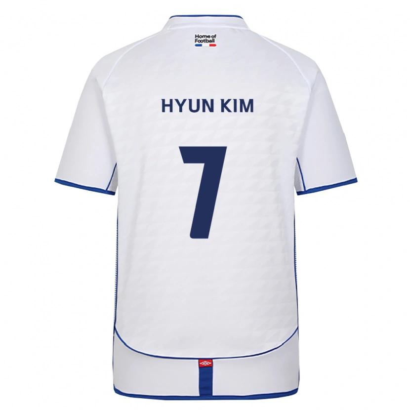 Danxen Homme Maillot Hyun Kim #7 Noir Blanc Rouge Tenues Extérieur 2026/27 T-Shirt