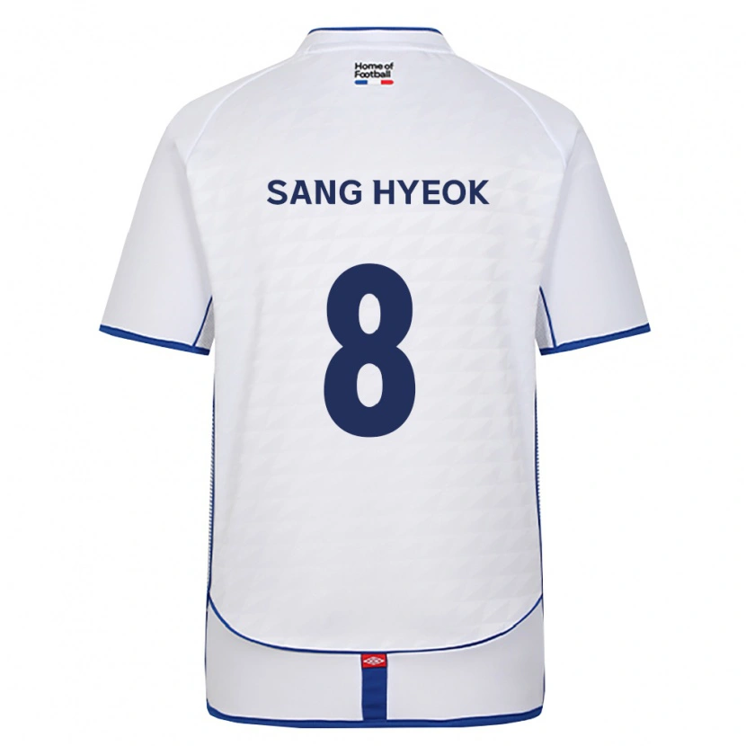 Danxen Homme Maillot Sang-Hyeok Park #8 Noir Blanc Rouge Tenues Extérieur 2026/27 T-Shirt