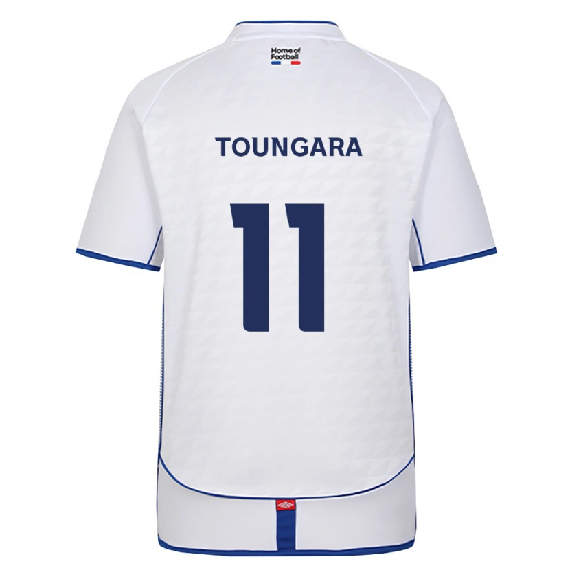 Danxen Homme Maillot Aboubacar Toungara #11 Noir Blanc Rouge Tenues Extérieur 2026/27 T-Shirt