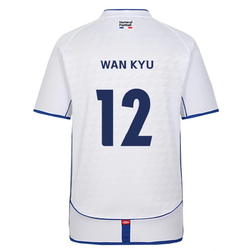 Danxen Homme Maillot Wan-Kyu Kwon #12 Noir Blanc Rouge Tenues Extérieur 2026/27 T-Shirt