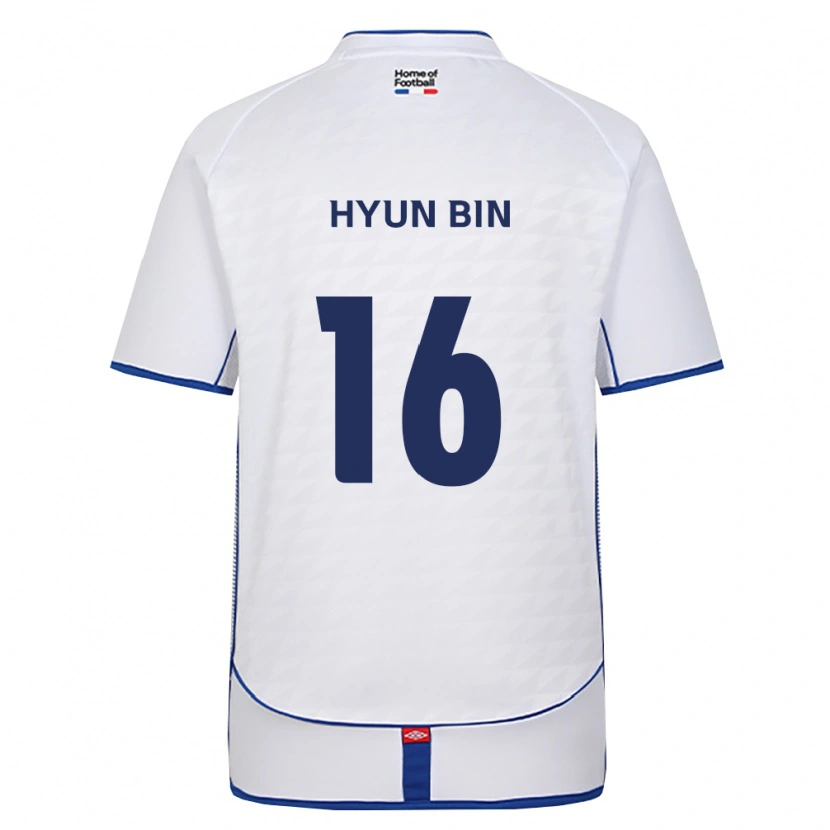 Danxen Homme Maillot Hyun-Bin Park #16 Noir Blanc Rouge Tenues Extérieur 2026/27 T-Shirt