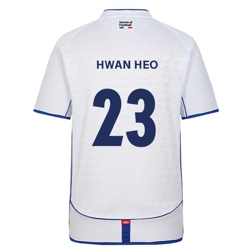 Danxen Homme Maillot Hwan Heo #23 Noir Blanc Rouge Tenues Extérieur 2026/27 T-Shirt