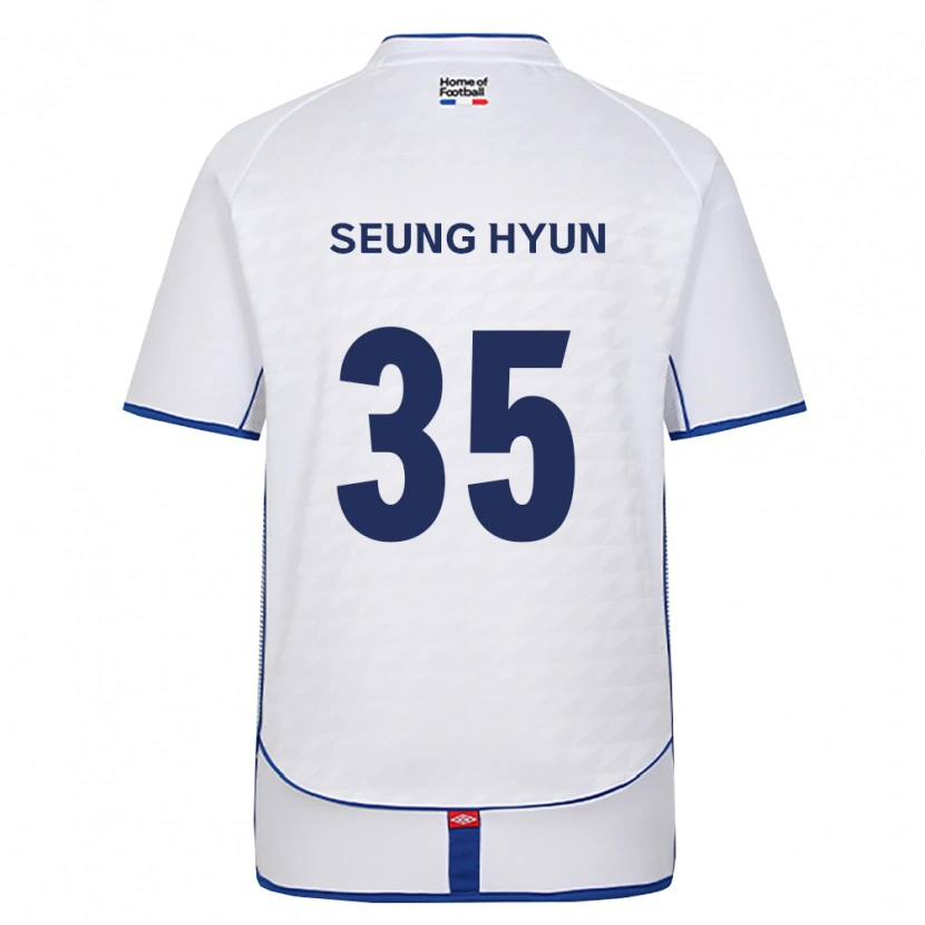 Danxen Homme Maillot Seung-Hyun Kim #35 Noir Blanc Rouge Tenues Extérieur 2026/27 T-Shirt