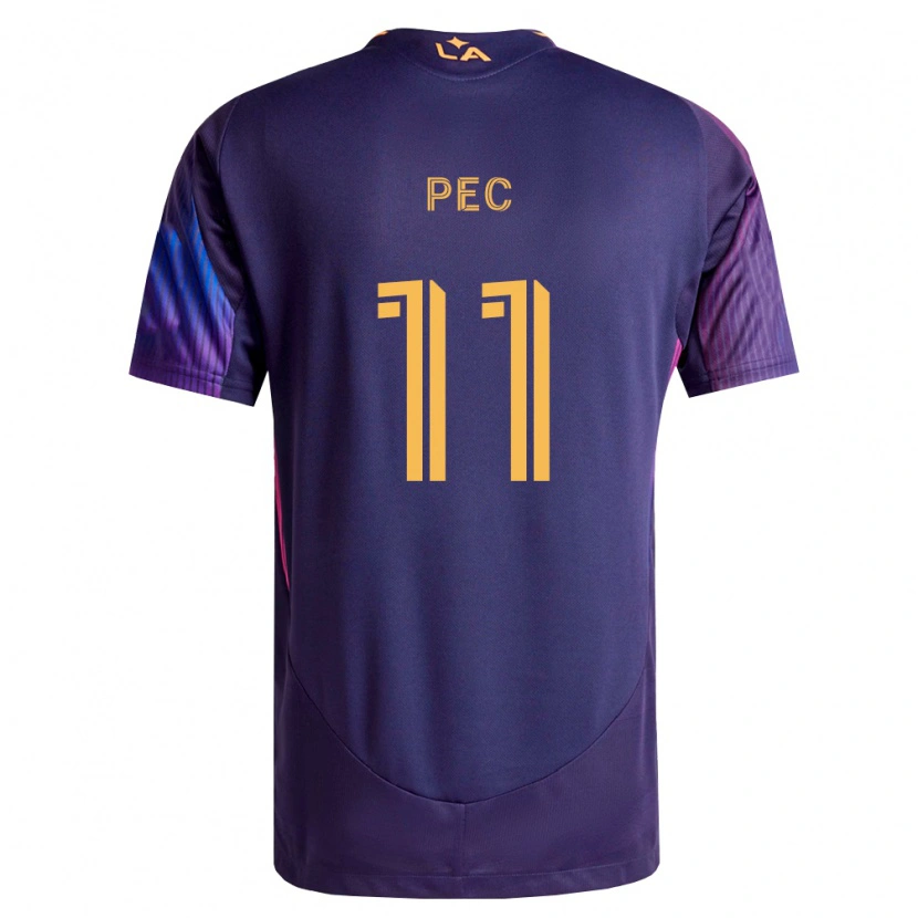 Danxen Homme Maillot Gabriel Pec #11 Pourpre Foncé Jaune Tenues Extérieur 2026/27 T-Shirt