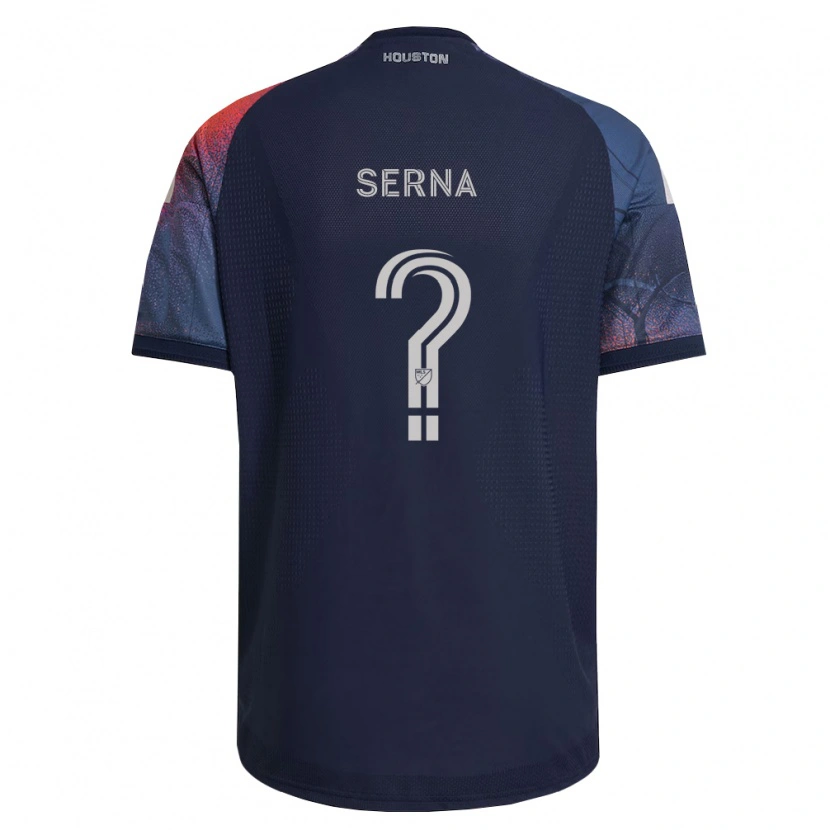 Danxen Homme Maillot Sebastián Serna #0 Bleu Foncé Blanc Orange Tenues Extérieur 2026/27 T-Shirt