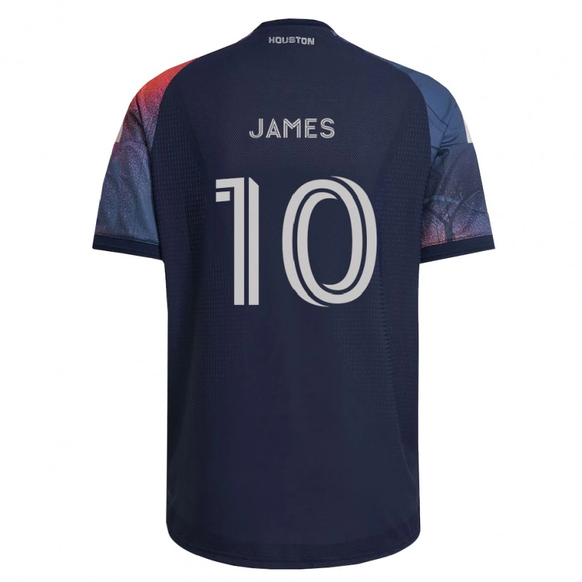 Danxen Homme Maillot Peyton James #10 Bleu Foncé Blanc Orange Tenues Extérieur 2026/27 T-Shirt