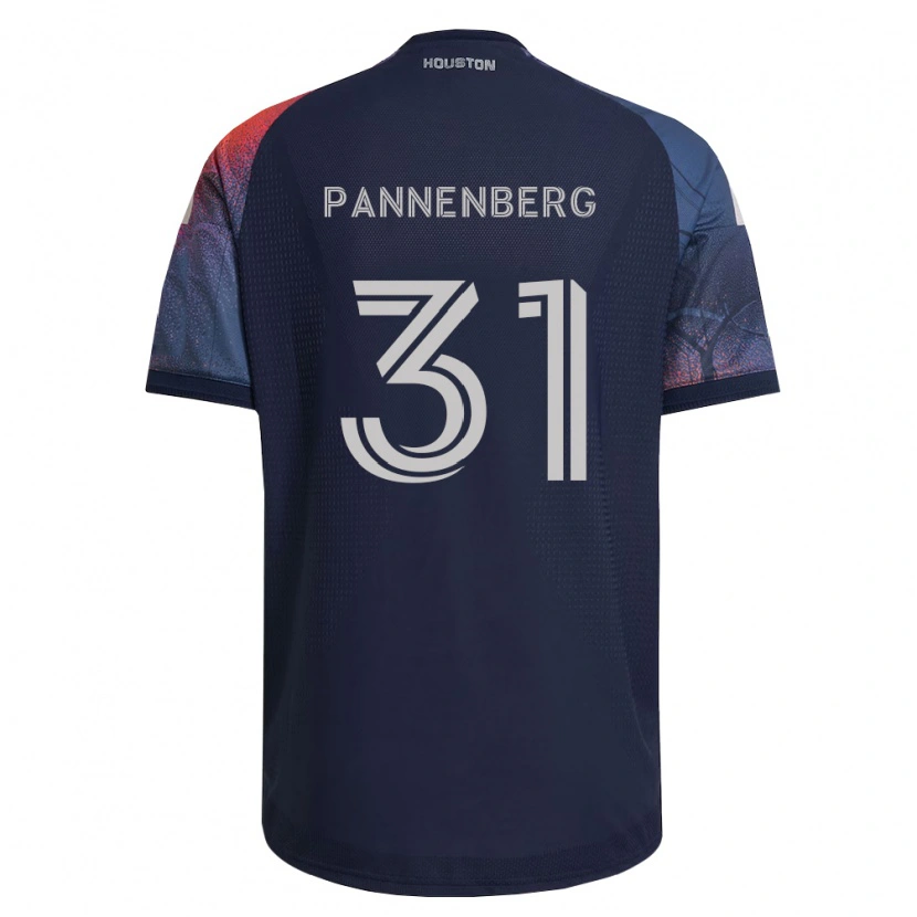 Danxen Homme Maillot Andrew Pannenberg #31 Bleu Foncé Blanc Orange Tenues Extérieur 2026/27 T-Shirt