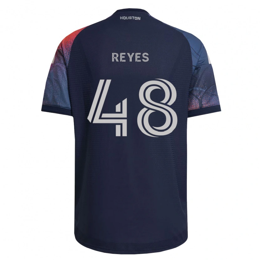 Danxen Homme Maillot Dylan Reyes #48 Bleu Foncé Blanc Orange Tenues Extérieur 2026/27 T-Shirt