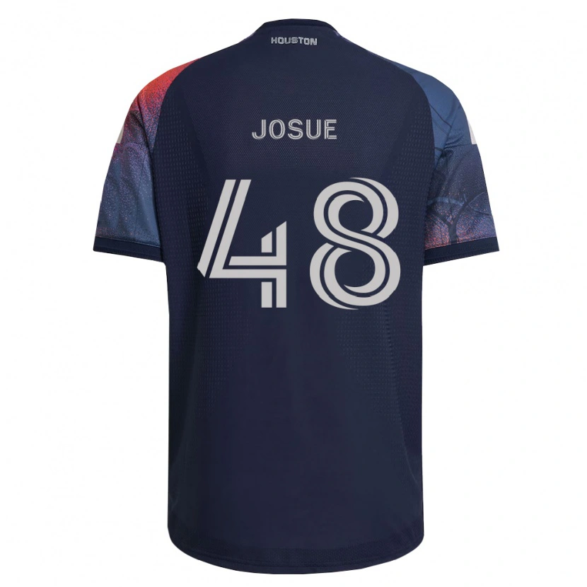 Danxen Homme Maillot Josué #48 Bleu Foncé Blanc Orange Tenues Extérieur 2026/27 T-Shirt