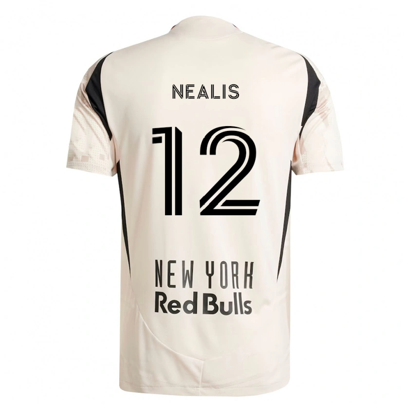 Danxen Homme Maillot Dylan Nealis #12 Blanc Cassé Rouge Noir Tenues Extérieur 2026/27 T-Shirt