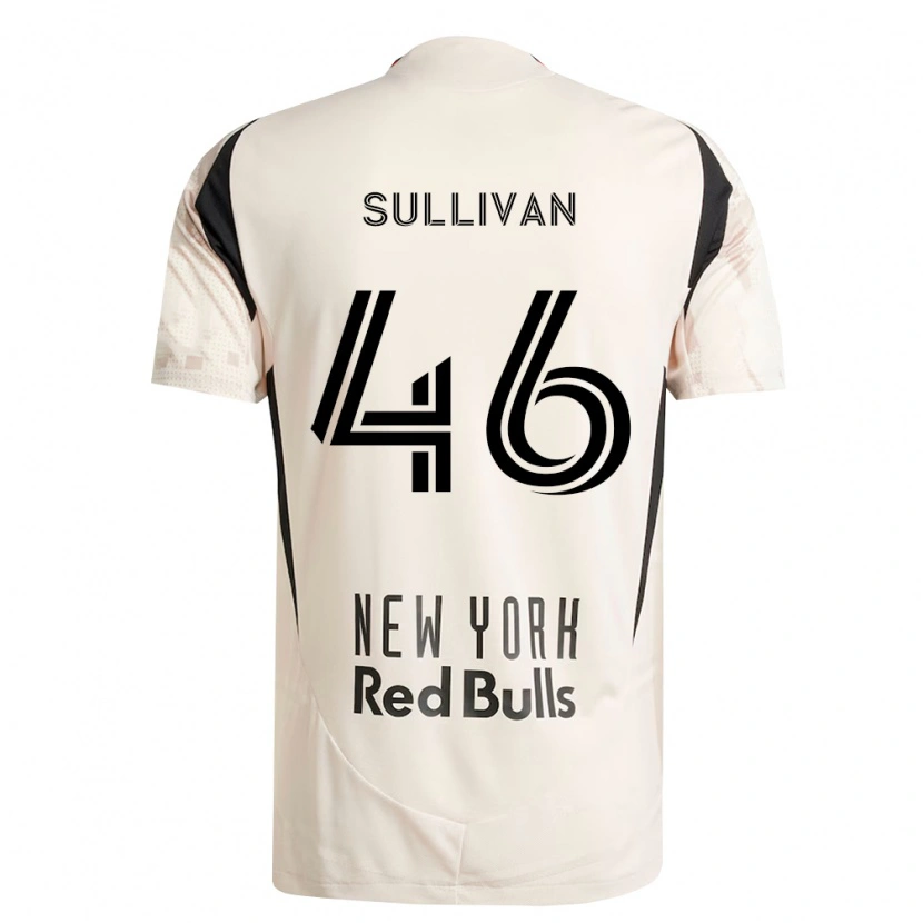 Danxen Homme Maillot Dylan Sullivan #46 Blanc Cassé Rouge Noir Tenues Extérieur 2026/27 T-Shirt