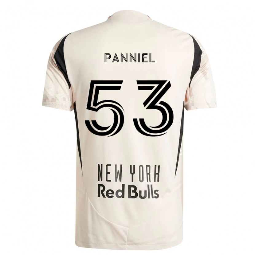 Danxen Homme Maillot Troi Panniel #53 Blanc Cassé Rouge Noir Tenues Extérieur 2026/27 T-Shirt