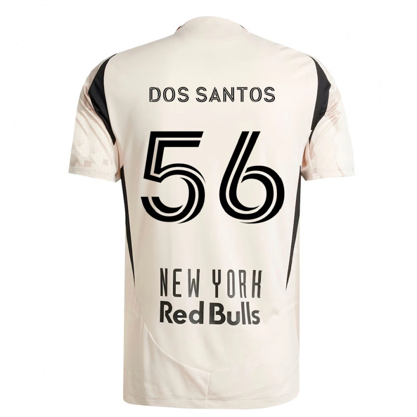 Danxen Homme Maillot Matthew Dos Santos #56 Blanc Cassé Rouge Noir Tenues Extérieur 2026/27 T-Shirt
