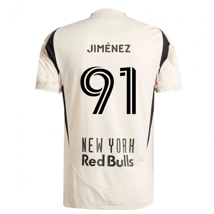 Danxen Homme Maillot Mijahir Jiménez #91 Blanc Cassé Rouge Noir Tenues Extérieur 2026/27 T-Shirt