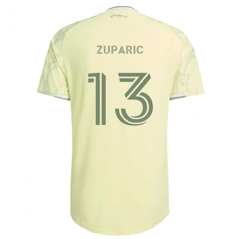 Danxen Homme Maillot Dario Zuparic #13 Beige Blanc Tenues Extérieur 2026/27 T-Shirt