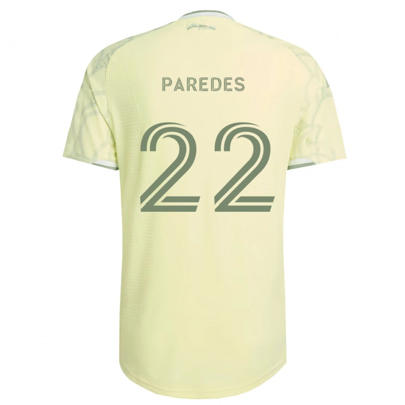 Danxen Homme Maillot Cristhian Paredes #22 Beige Blanc Tenues Extérieur 2026/27 T-Shirt