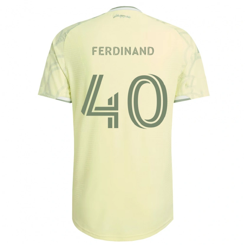 Danxen Homme Maillot Keesean Ferdinand #40 Beige Blanc Tenues Extérieur 2026/27 T-Shirt