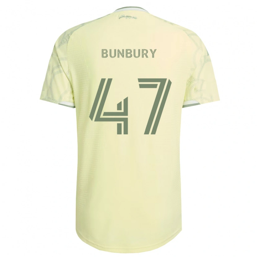 Danxen Homme Maillot Mataeo Bunbury #47 Beige Blanc Tenues Extérieur 2026/27 T-Shirt