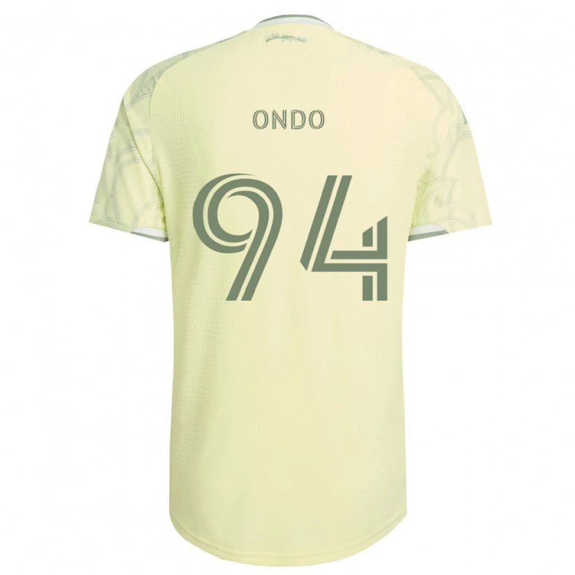Danxen Homme Maillot Charles Ondo #94 Beige Blanc Tenues Extérieur 2026/27 T-Shirt