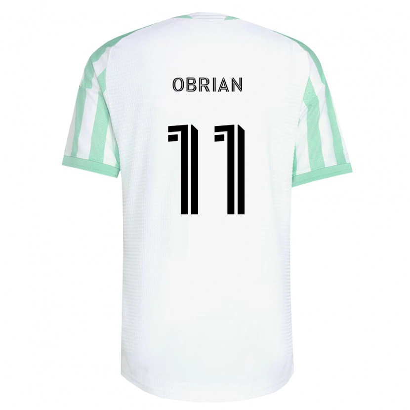 Danxen Homme Maillot Jáder Obrian #11 Vert Clair Noir Blanc Tenues Extérieur 2026/27 T-Shirt