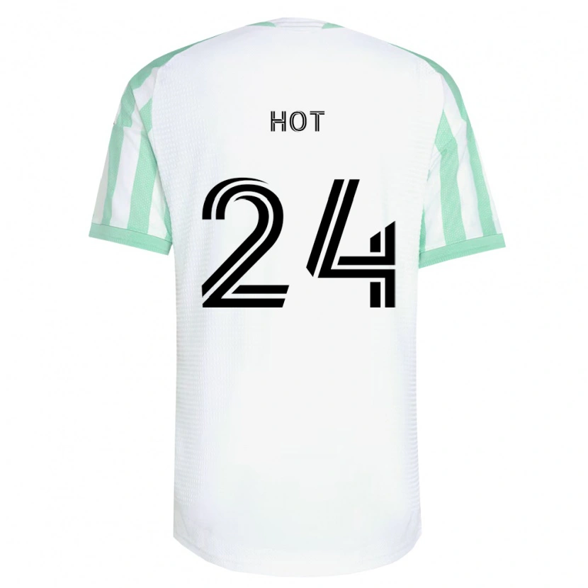 Danxen Homme Maillot Kenan Hot #24 Vert Clair Noir Blanc Tenues Extérieur 2026/27 T-Shirt