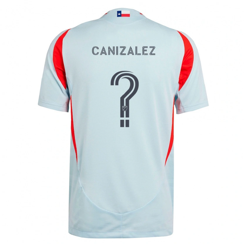 Danxen Homme Maillot Henry Canizalez #0 Gris Foncé Rouge Blanc Tenues Extérieur 2026/27 T-Shirt