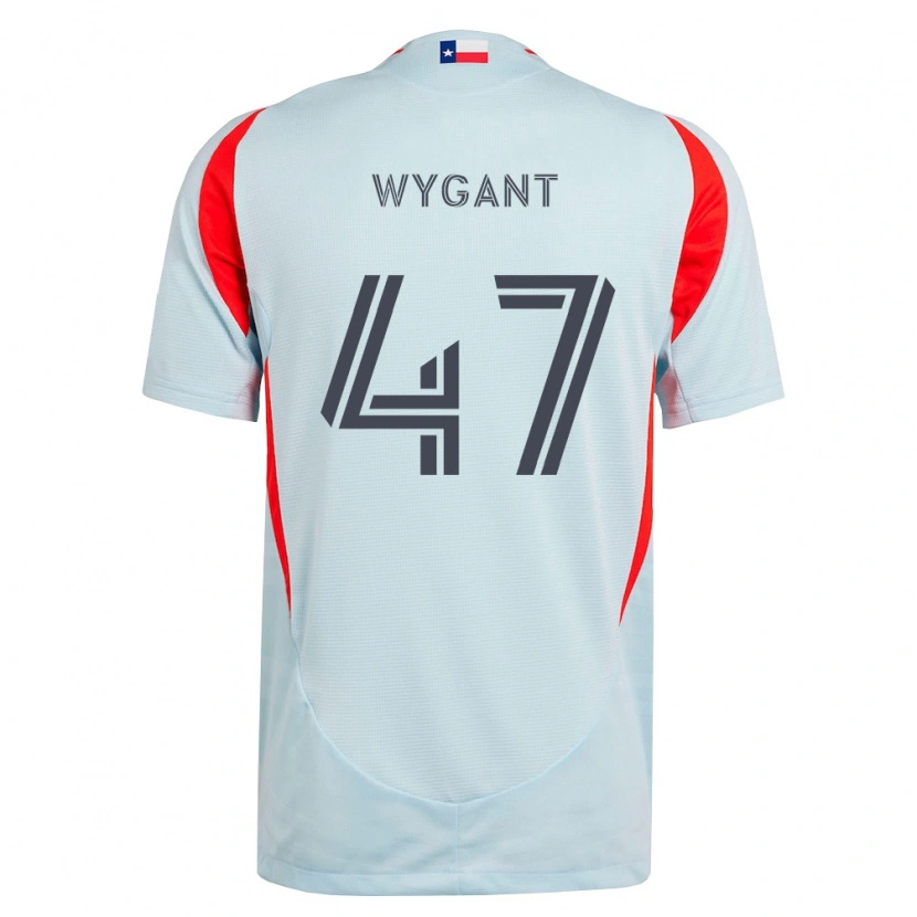 Danxen Homme Maillot Christian Wygant #47 Gris Foncé Rouge Blanc Tenues Extérieur 2026/27 T-Shirt