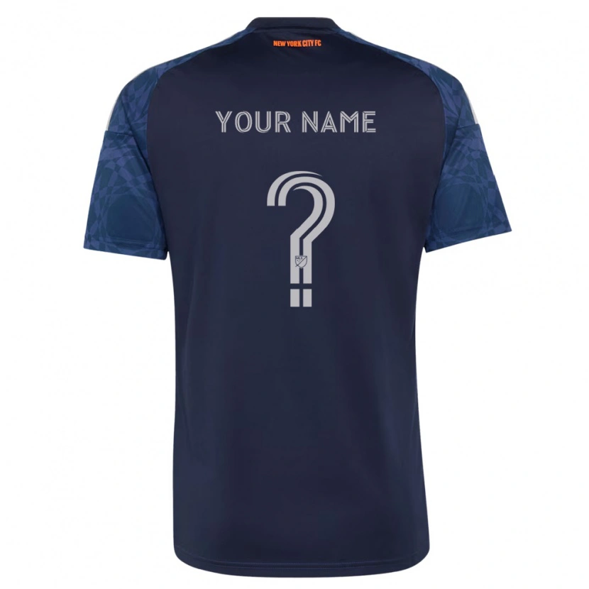 Danxen Homme Maillot Votre Nom #0 Bleu Foncé Blanc Tenues Extérieur 2026/27 T-Shirt