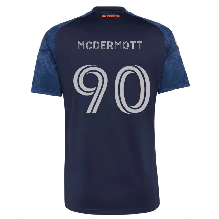 Danxen Homme Maillot Dylan Mcdermott #90 Bleu Foncé Blanc Tenues Extérieur 2026/27 T-Shirt