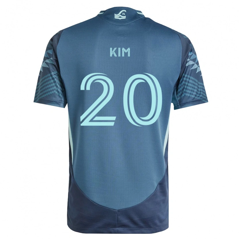 Danxen Homme Maillot Kee-Hee Kim #20 Bleu Marine Vert Tenues Extérieur 2026/27 T-Shirt