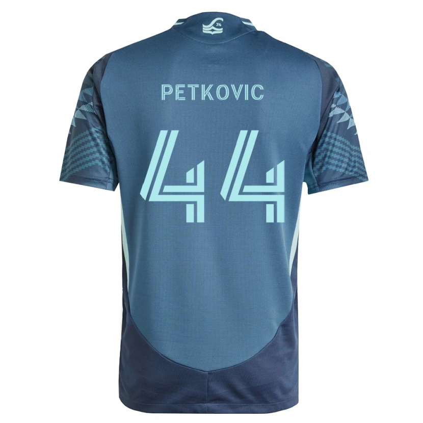 Danxen Homme Maillot Nikola Petković #44 Bleu Marine Vert Tenues Extérieur 2026/27 T-Shirt