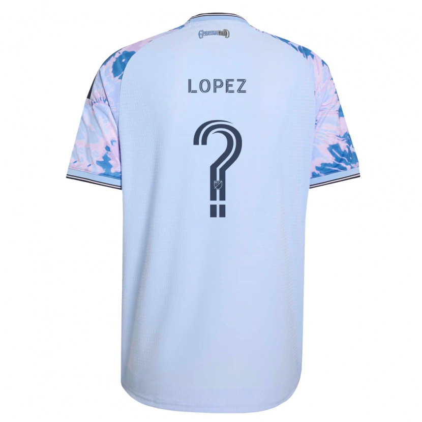 Danxen Homme Maillot Mateo Lopez #0 Bleu Royal Blanc Noir Tenues Extérieur 2026/27 T-Shirt