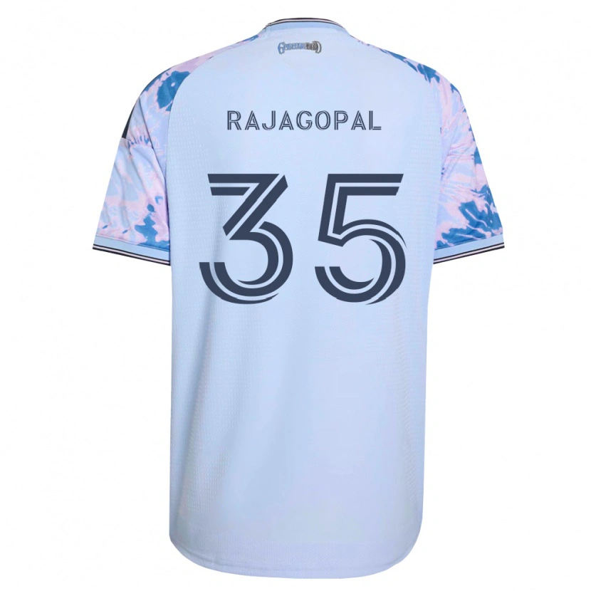 Danxen Homme Maillot Rohan Rajagopal #35 Bleu Royal Blanc Noir Tenues Extérieur 2026/27 T-Shirt