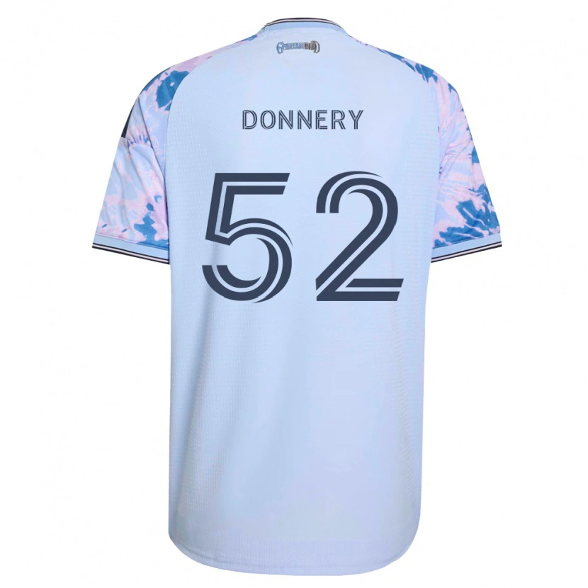Danxen Homme Maillot Julian Donnery #52 Bleu Royal Blanc Noir Tenues Extérieur 2026/27 T-Shirt