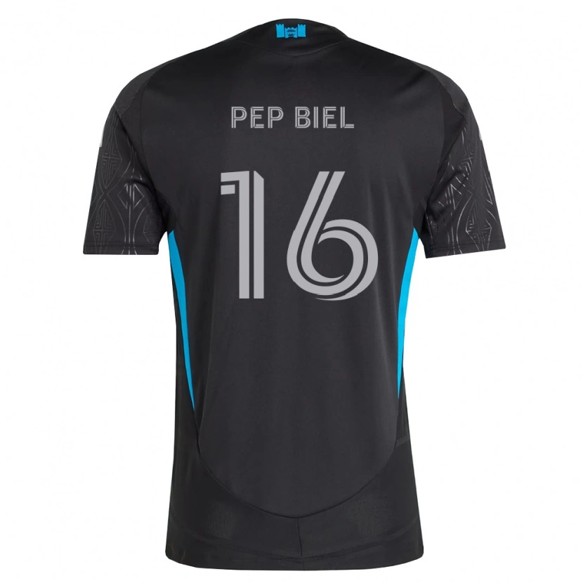 Danxen Homme Maillot Pep Biel #16 Noir Blanc Bleu Ciel Tenues Extérieur 2026/27 T-Shirt