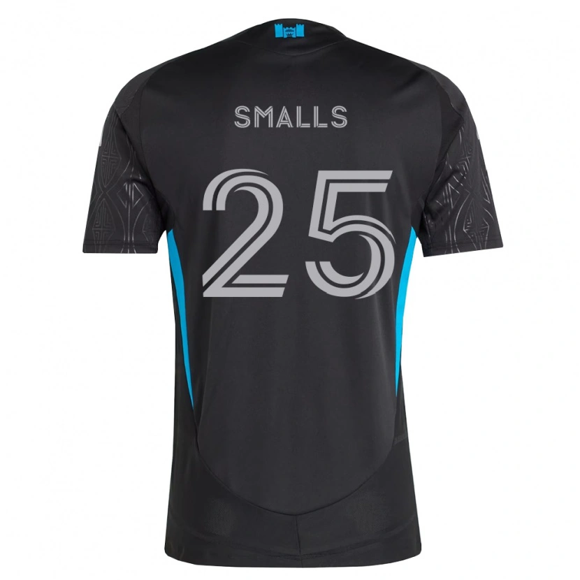 Danxen Homme Maillot Tyger Smalls #25 Noir Blanc Bleu Ciel Tenues Extérieur 2026/27 T-Shirt