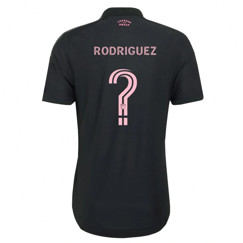 Danxen Homme Maillot Emerson Rodríguez #0 Rose Noir Blanc Tenues Extérieur 2026/27 T-Shirt
