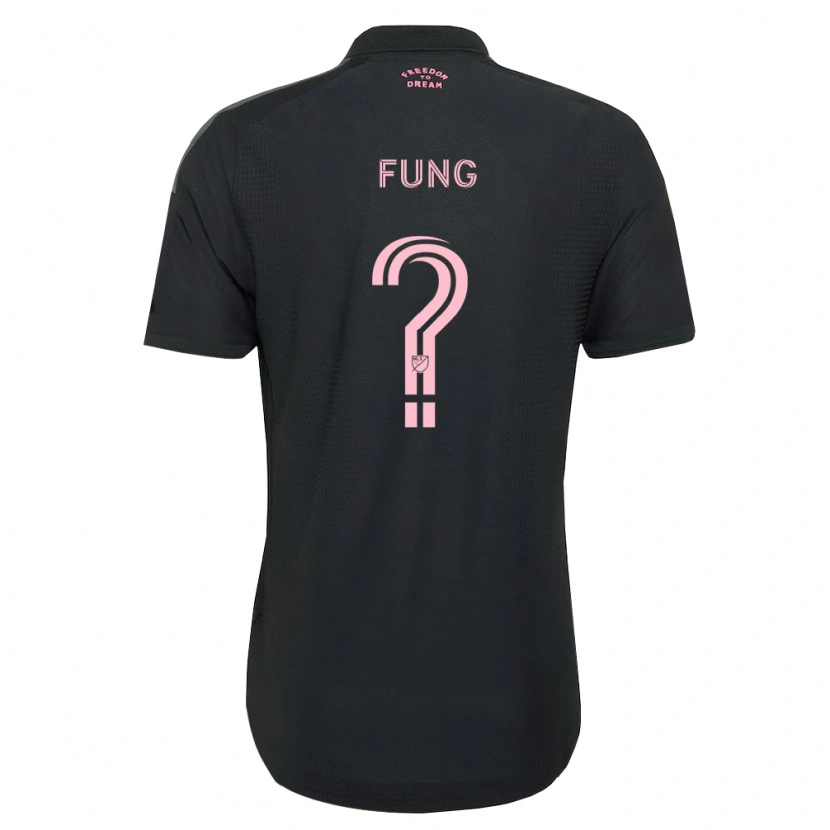Danxen Homme Maillot Victor Fung #0 Rose Noir Blanc Tenues Extérieur 2026/27 T-Shirt