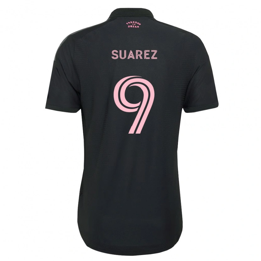 Danxen Homme Maillot Luis Suárez #9 Rose Noir Blanc Tenues Extérieur 2026/27 T-Shirt