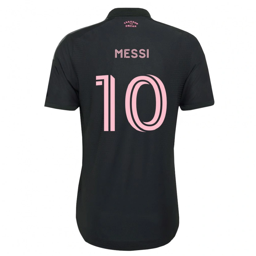 Danxen Homme Maillot Lionel Messi #10 Rose Noir Blanc Tenues Extérieur 2026/27 T-Shirt
