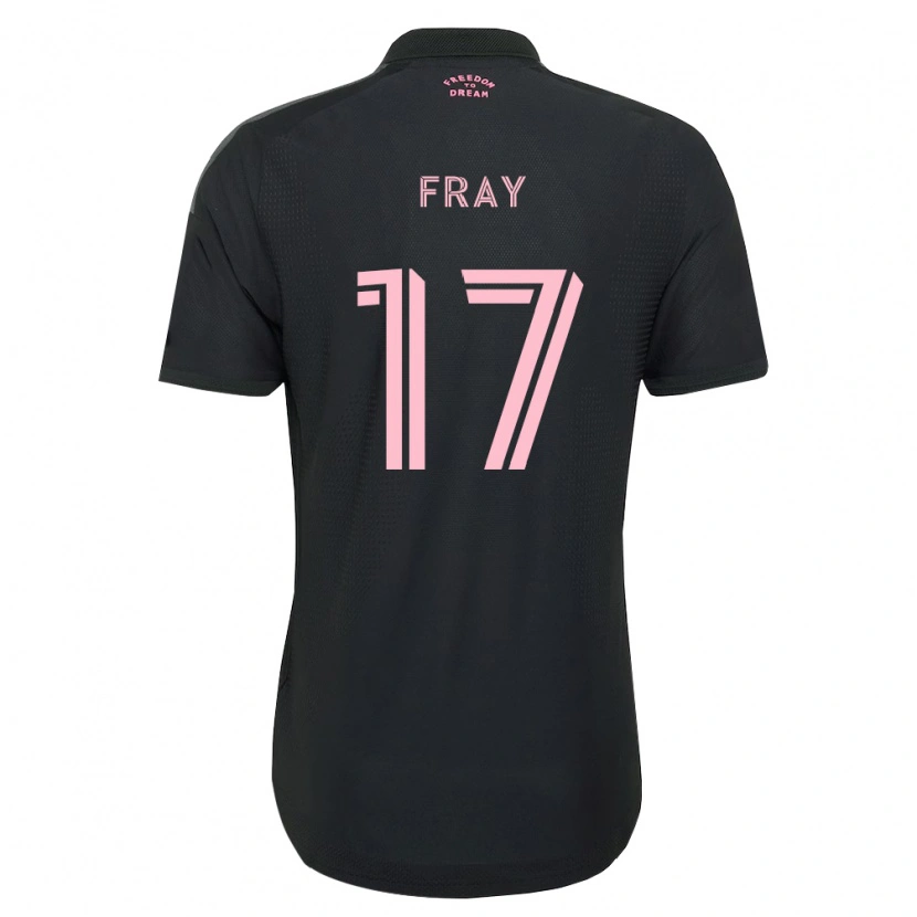 Danxen Homme Maillot Ian Fray #17 Rose Noir Blanc Tenues Extérieur 2026/27 T-Shirt