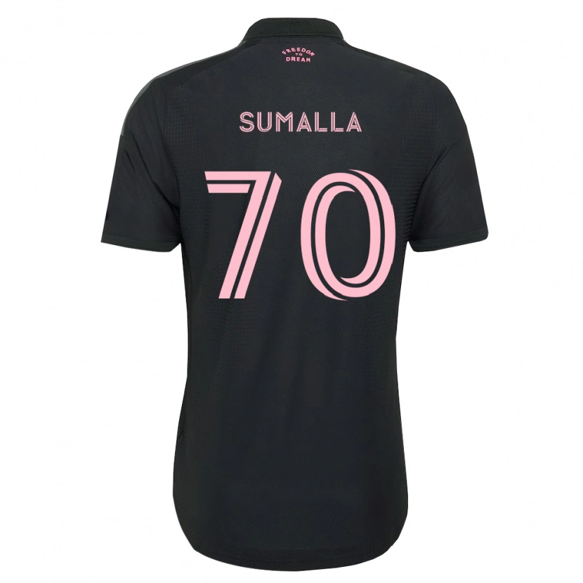 Danxen Homme Maillot Daniel Sumalla #70 Rose Noir Blanc Tenues Extérieur 2026/27 T-Shirt