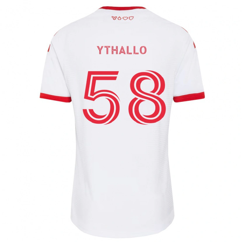 Danxen Homme Maillot Ythallo #58 Blanc Rouge Noir Tenues Extérieur 2026/27 T-Shirt