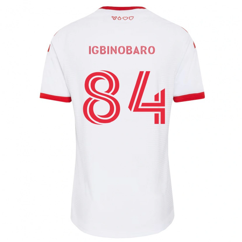 Danxen Homme Maillot Philip Igbinobaro #84 Blanc Rouge Noir Tenues Extérieur 2026/27 T-Shirt