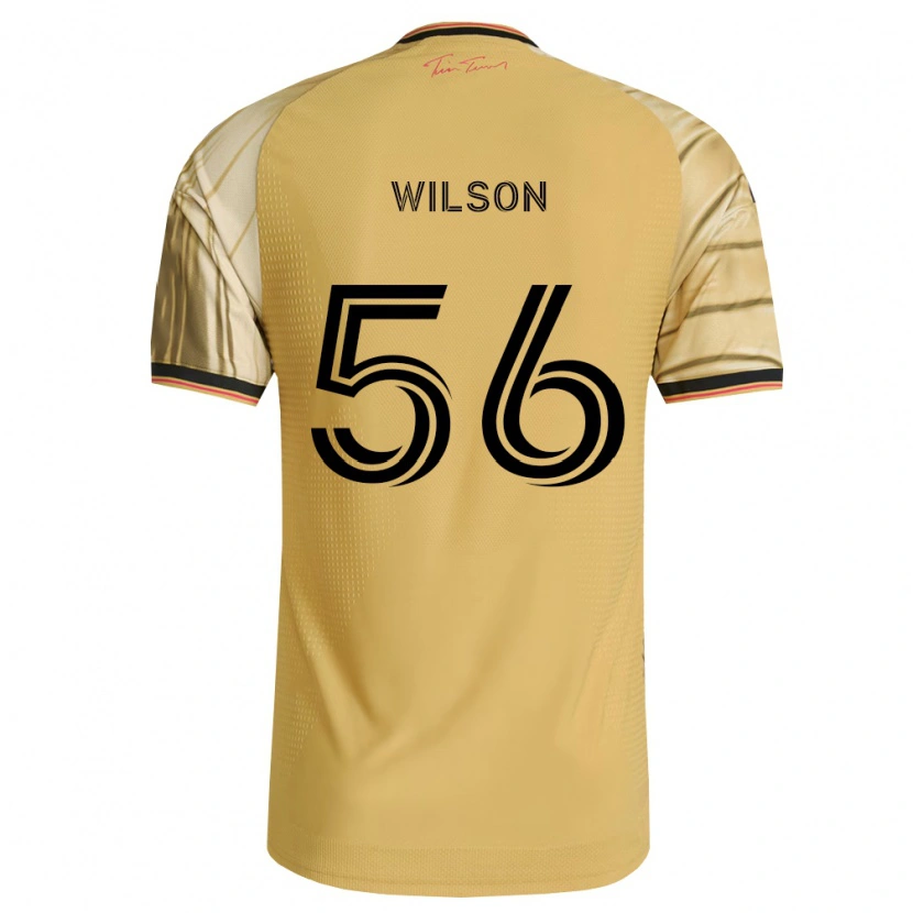 Danxen Homme Maillot Blake Wilson #56 Brun Jaune Noir Tenues Extérieur 2026/27 T-Shirt