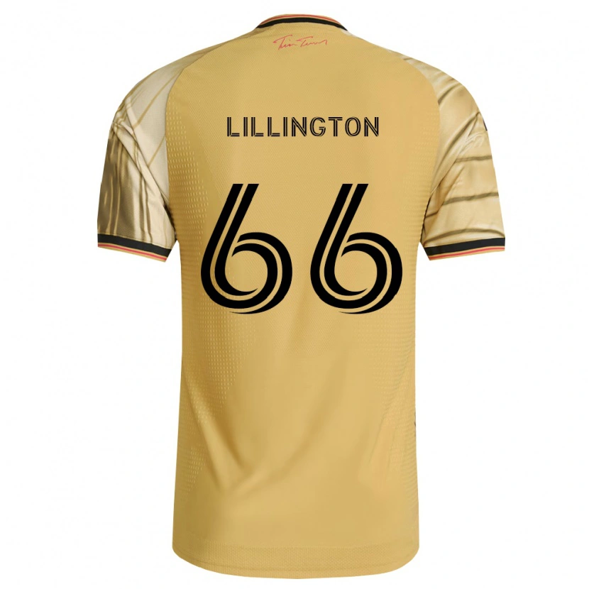Danxen Homme Maillot Zack Lillington #66 Brun Jaune Noir Tenues Extérieur 2026/27 T-Shirt